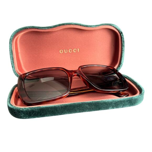 Authentic Gucci Prescription Sunglasses GG0632S 002 With Case Read Description - Picture 3 of 9